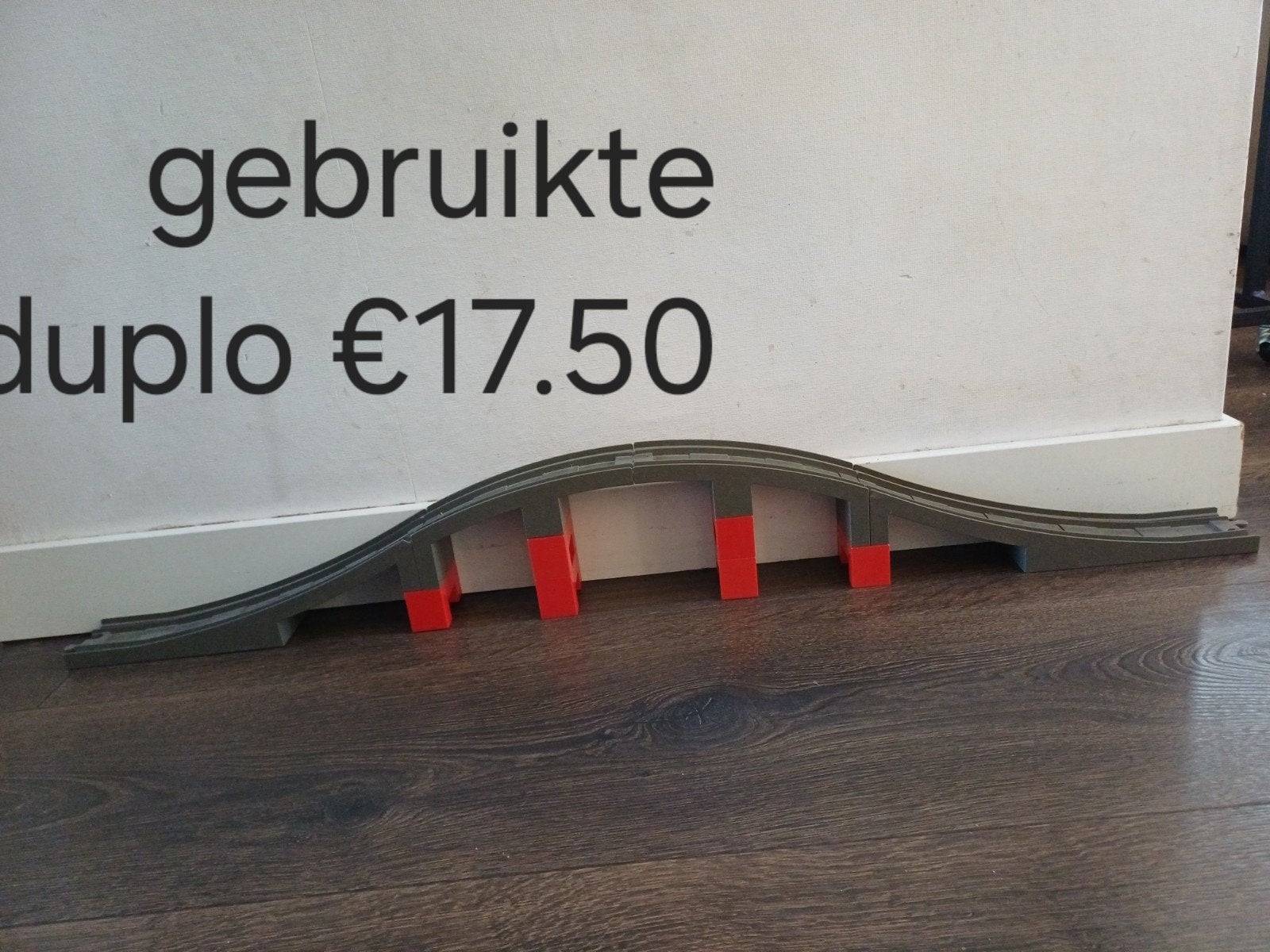 duplo brug (rails), Ophalen of Verzenden, Gebruikt, Duplo
