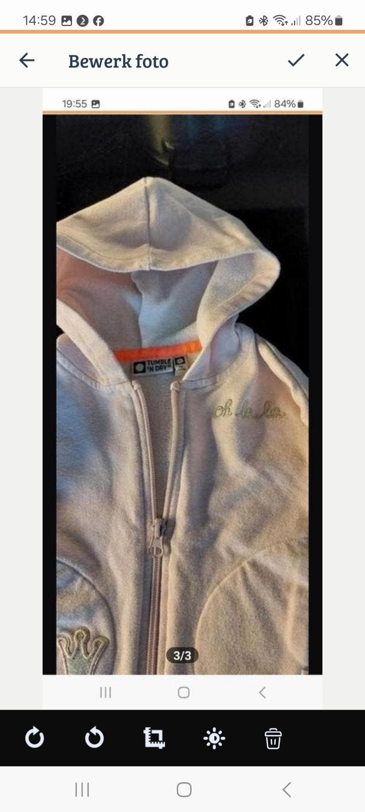 Meisjesvest Merk Tumble 'N Dry maat 74
Kleur zacht rose
Kato, Ophalen of Verzenden, Meisje, Truitje of Vestje