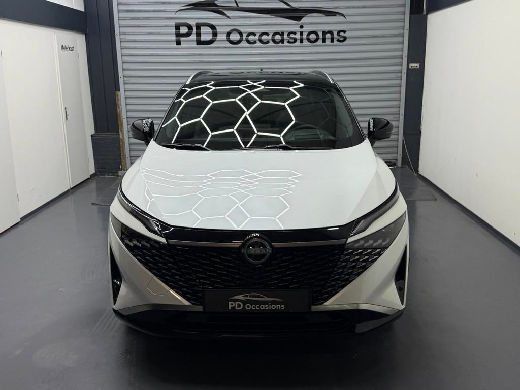 Nissan Qashqai 1.3 MHEV Xtronic Tekna Plus - HUD - Massage -, Zwart, 4 cilinders, Wit, Origineel Nederlands
