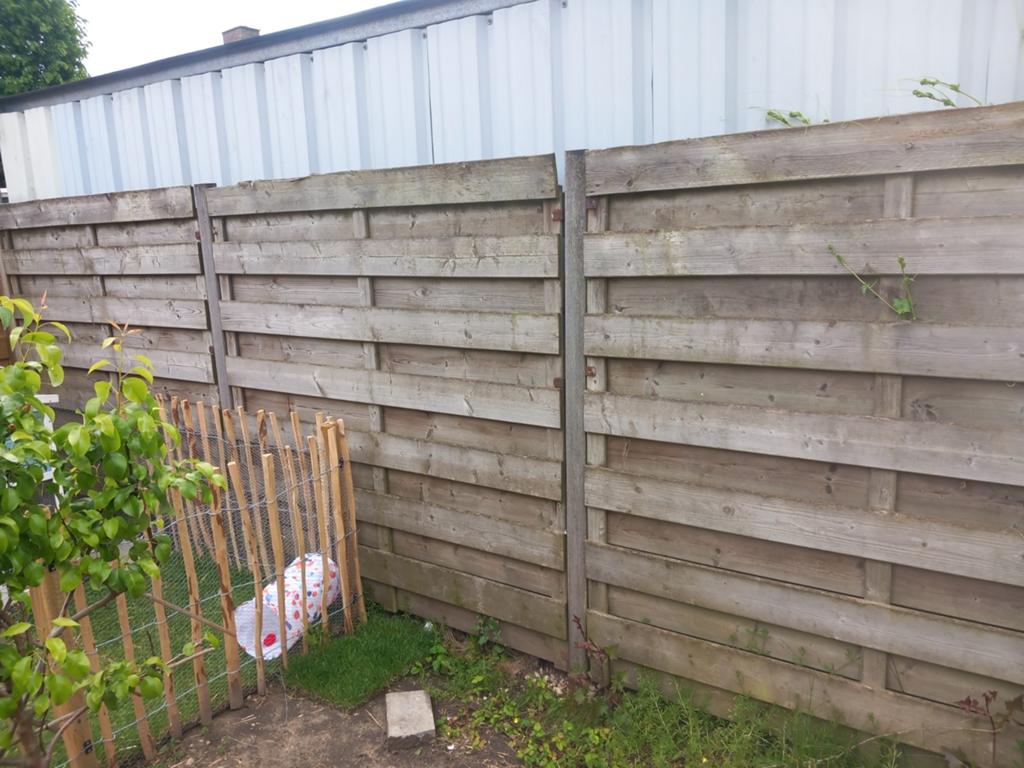 Schutting panelen, Ophalen, Minder dan 3 meter, Hout, 1 tot 2 meter