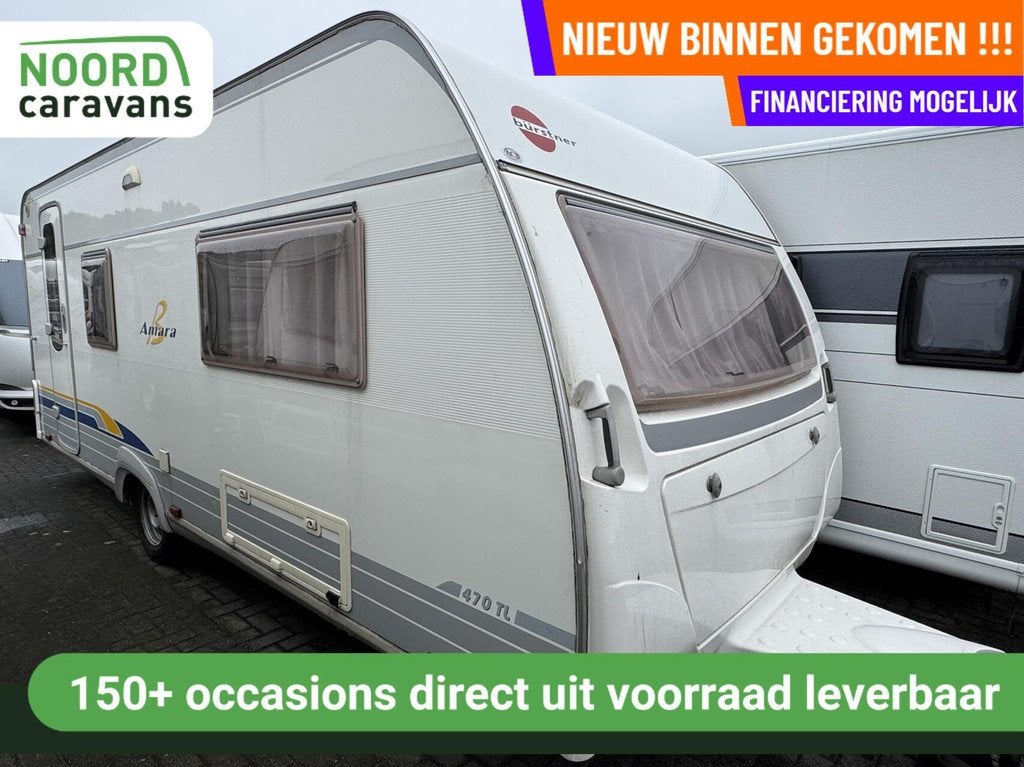 Buerstner AMARA 470 TL,ENKELE BEDDEN,TREINZIT,MOVER,VOORTENT, 7 tot 8 meter, Bedrijf, Bürstner, Mover