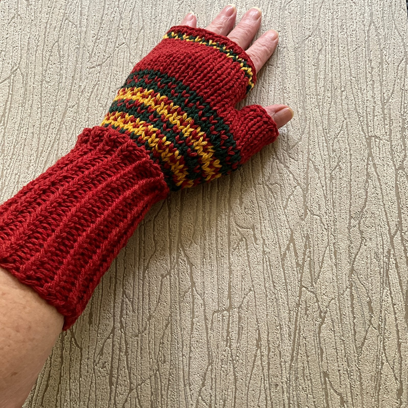 Polswarmers/ Vingerloze handschoenen., Ophalen of Verzenden, Nieuw, Breien