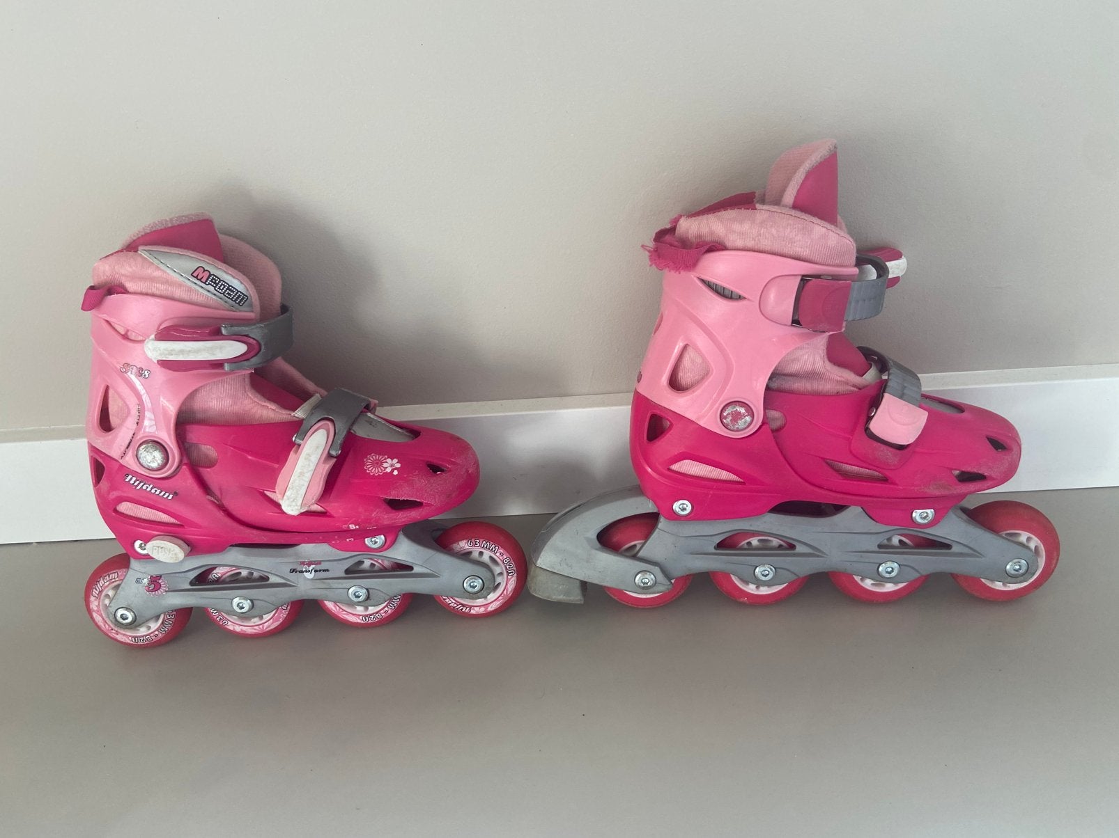 Verstelbare inline skates van Nijdam, maat 30-33, Kinderen, Inline skates 4 wielen, Ophalen, Overige merken