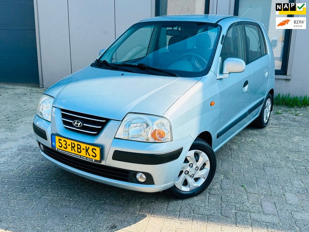 Hyundai Atos 1.1i Dynamic AUT Delar onderhoud 2E Eigenaar, Elektrische ramen, 15 km/l, Gebruikt, 31 €/maand