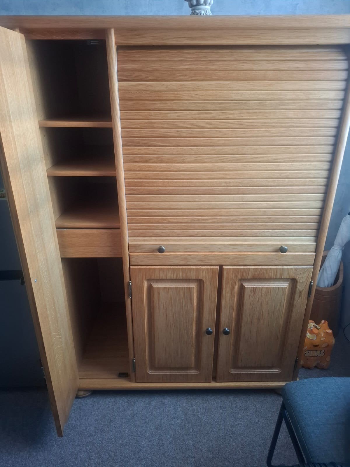 gratis op te  halen bij mijn schoonvader, Ophalen, Zo goed als nieuw, 25 tot 50 cm, Eikenhout