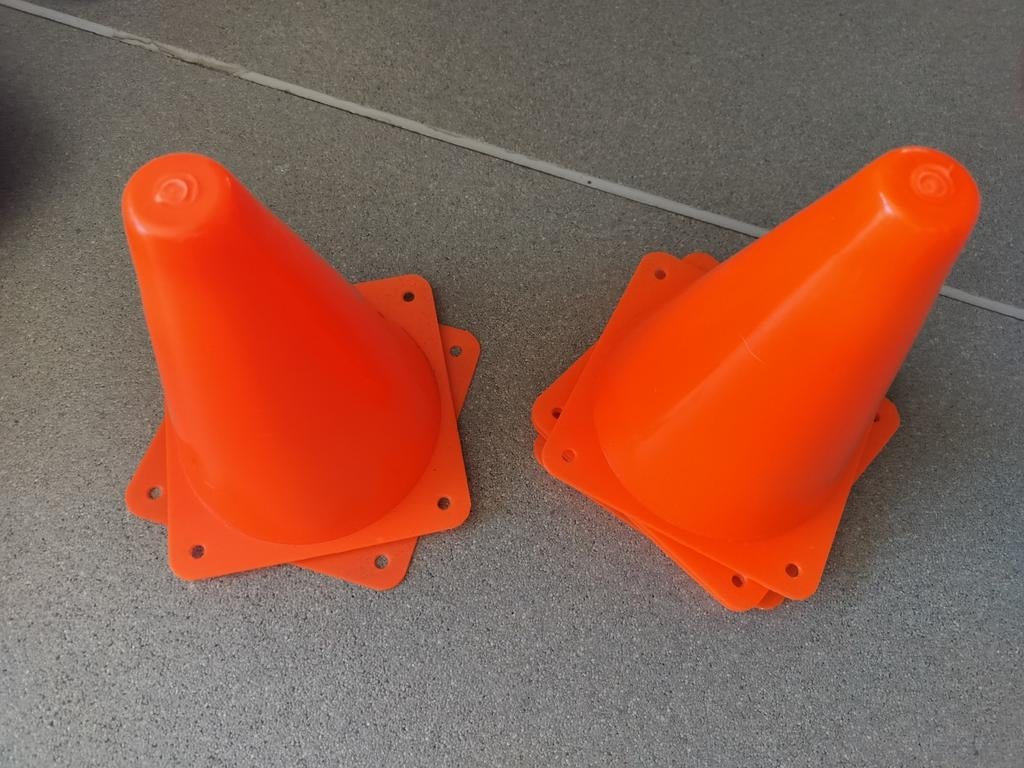 💶↘️ Oranje pionnen set - 6 stuks, Ophalen of Verzenden, Gebruikt