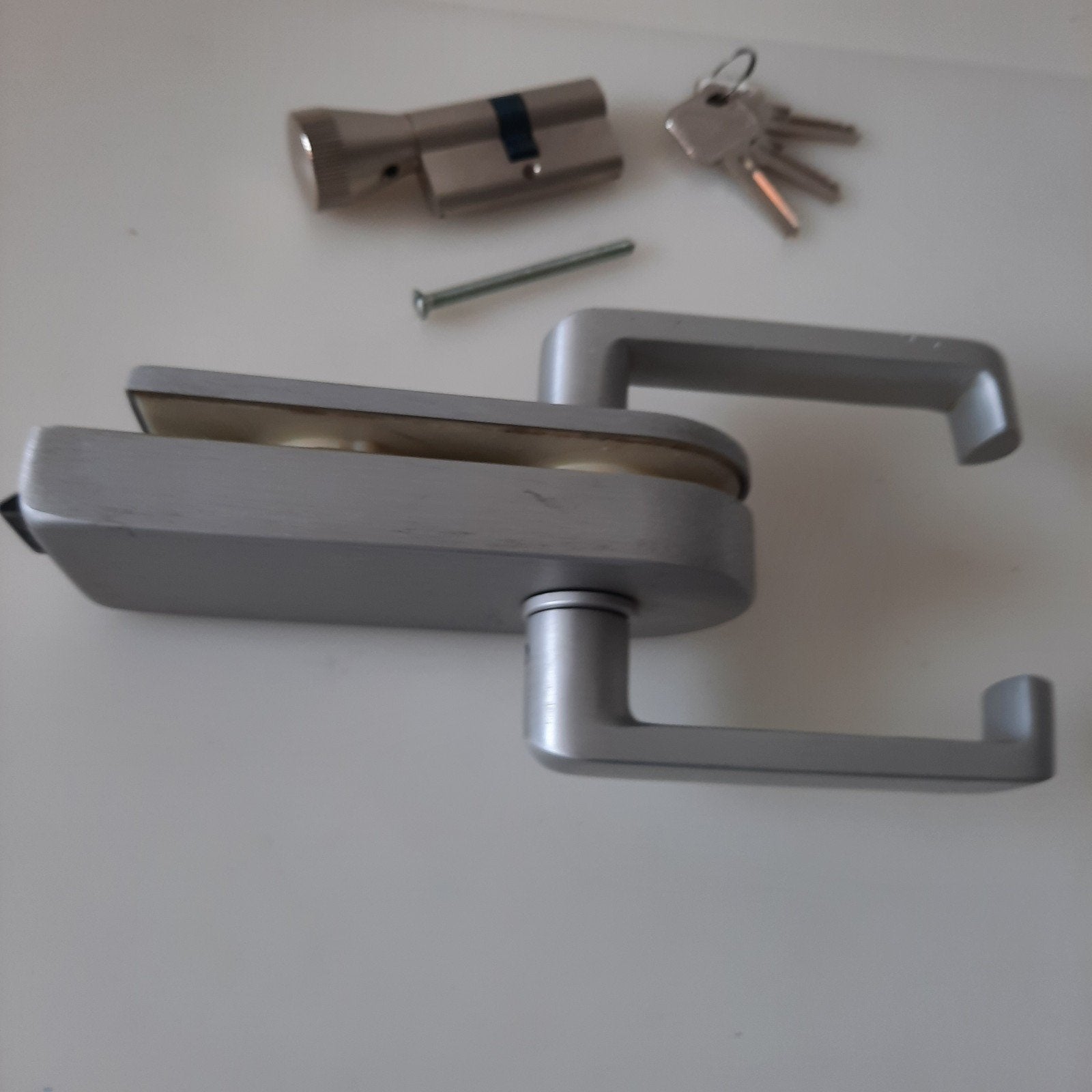 Knopcilinder / Glasdeur slot, Doe-het-zelf en Verbouw, Ophalen of Verzenden, Nieuw, Slot