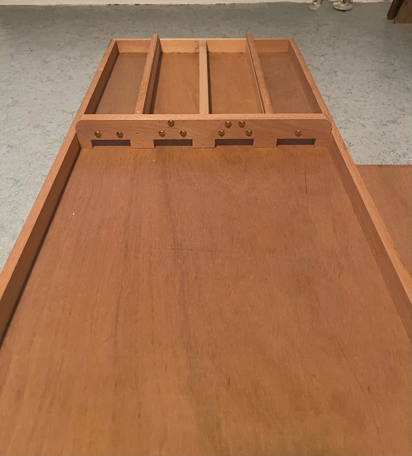 Houten Sjoelbak met 30 sjoelschijven 200 x 40 cm, Ophalen, Zo goed als nieuw
