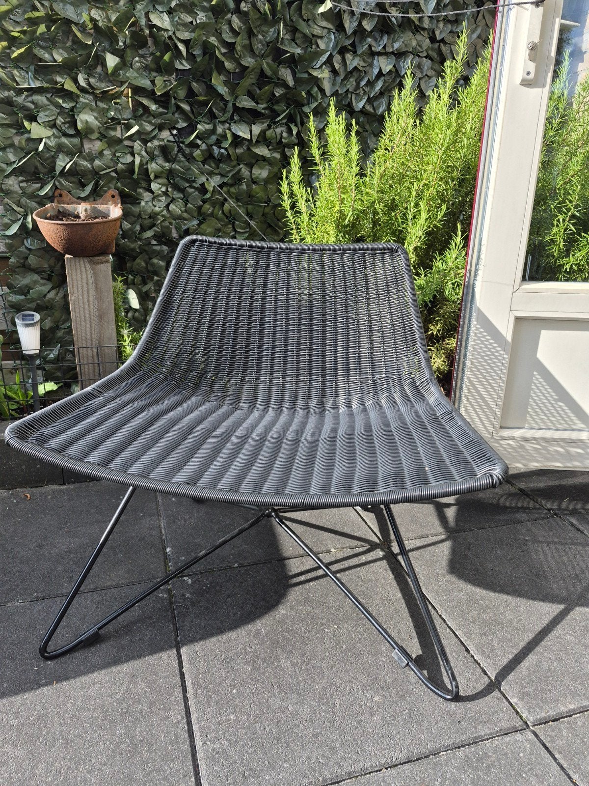 zwarte WOOOD Otis Fauteuil, Ophalen, Gebruikt, Zwart, Eén