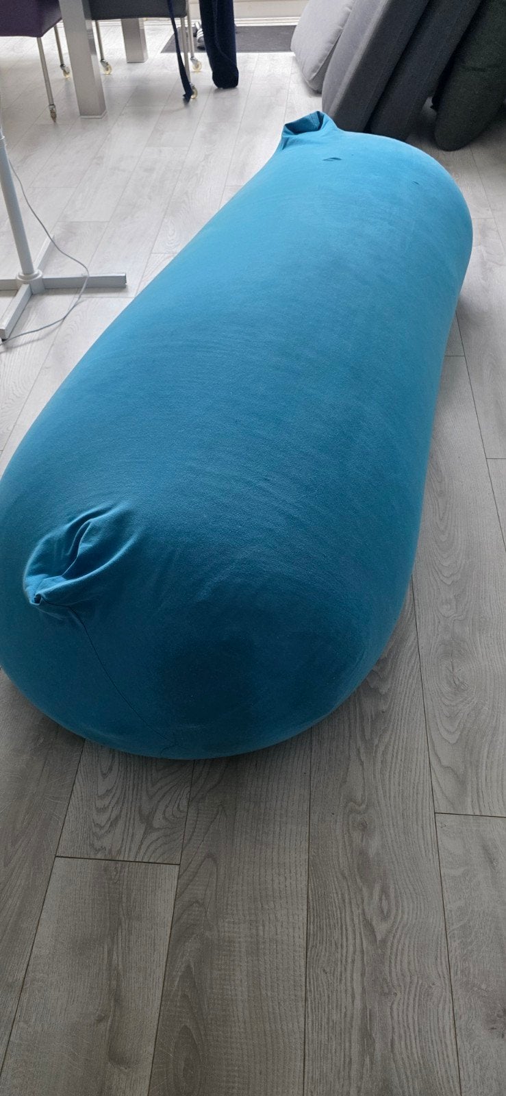 Zitzak merk Therapy type Baloo, Ophalen, Zo goed als nieuw, Blauw, Zitzak