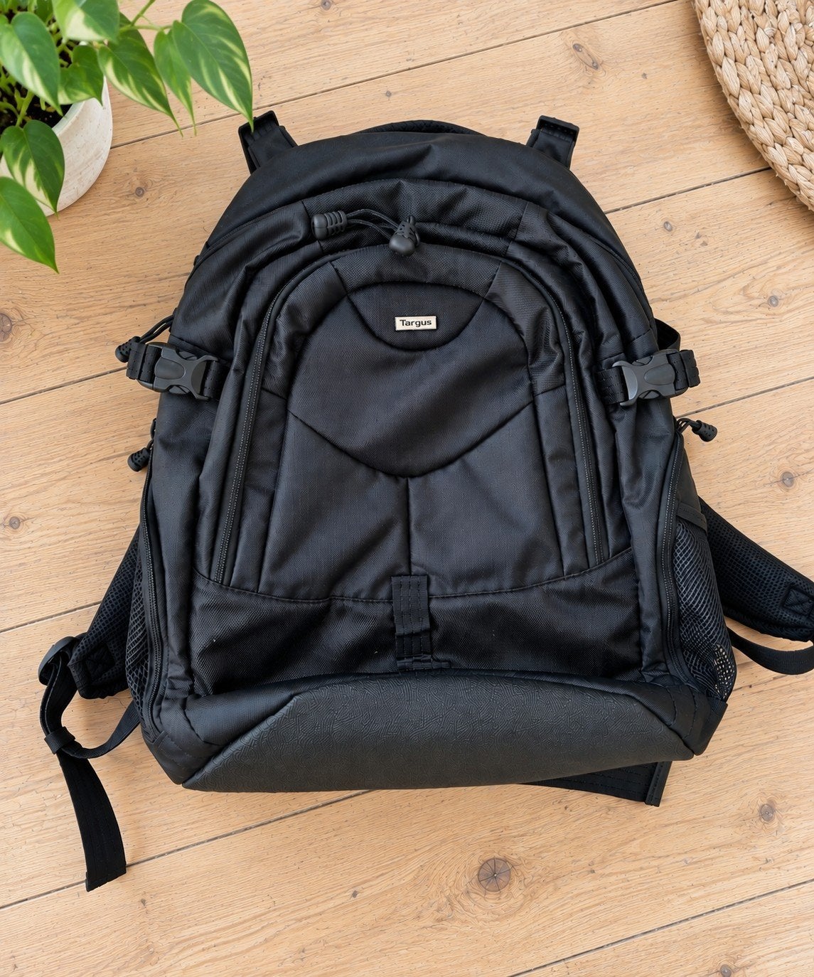 Targus Campus Laptop Rugzak 15-16" – Zwart, Computers en Software, Ophalen of Verzenden, Zo goed als nieuw, Targus, Zwart