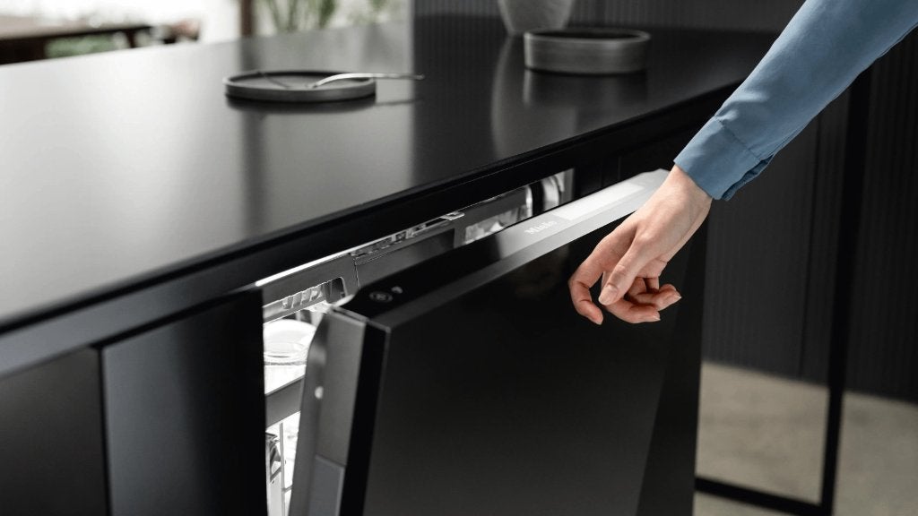 Miele Pro vaatwasser met Wifi Knock 2 open en BrilliantLight, Witgoed en Apparatuur, Vaatwasmachines, Zo goed als nieuw, Inbouw
