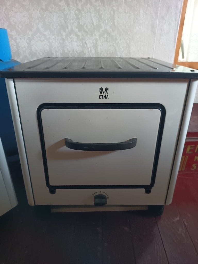 Antieke Etna oven op gas, Ophalen, Gebruikt, Gas, Vrijstaand