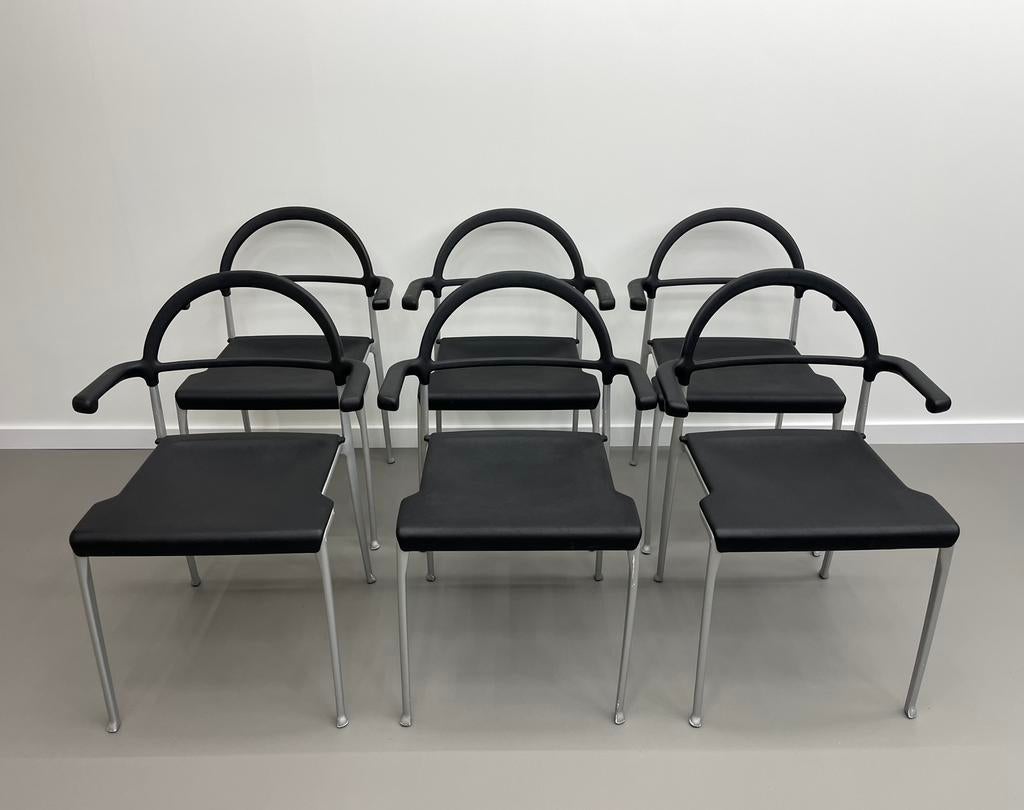 6 design stoelen Mirai Yume ( Japans Design ), Huis en Inrichting, Stoelen, Ophalen, Zo goed als nieuw