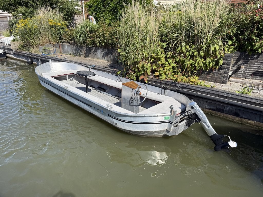 Prachtige Aluminium sloep elektrisch 6 meter vaarklaar, Overige typen, Elektrisch, Niet ingevuld, Aluminium