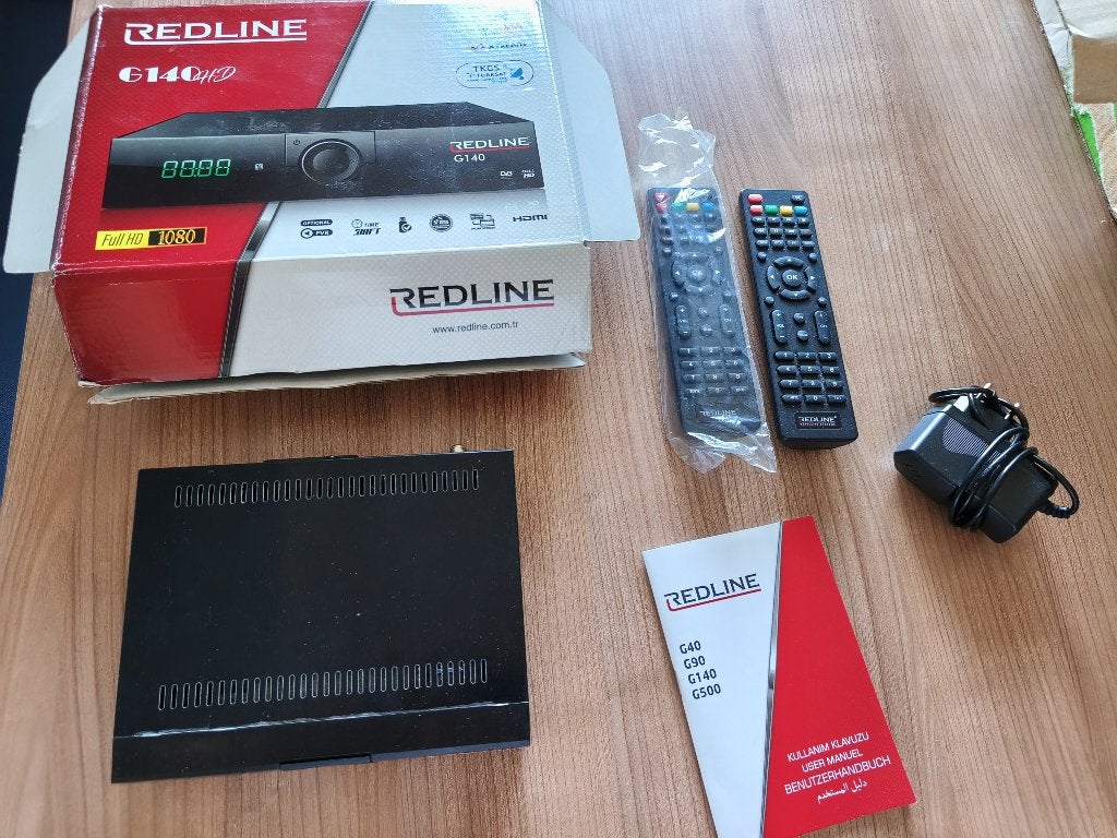 Redline G140 HD FTA Satelliet ontvanger, Ophalen of Verzenden, Gebruikt, (Schotel)antenne-accessoires, Overige merken
