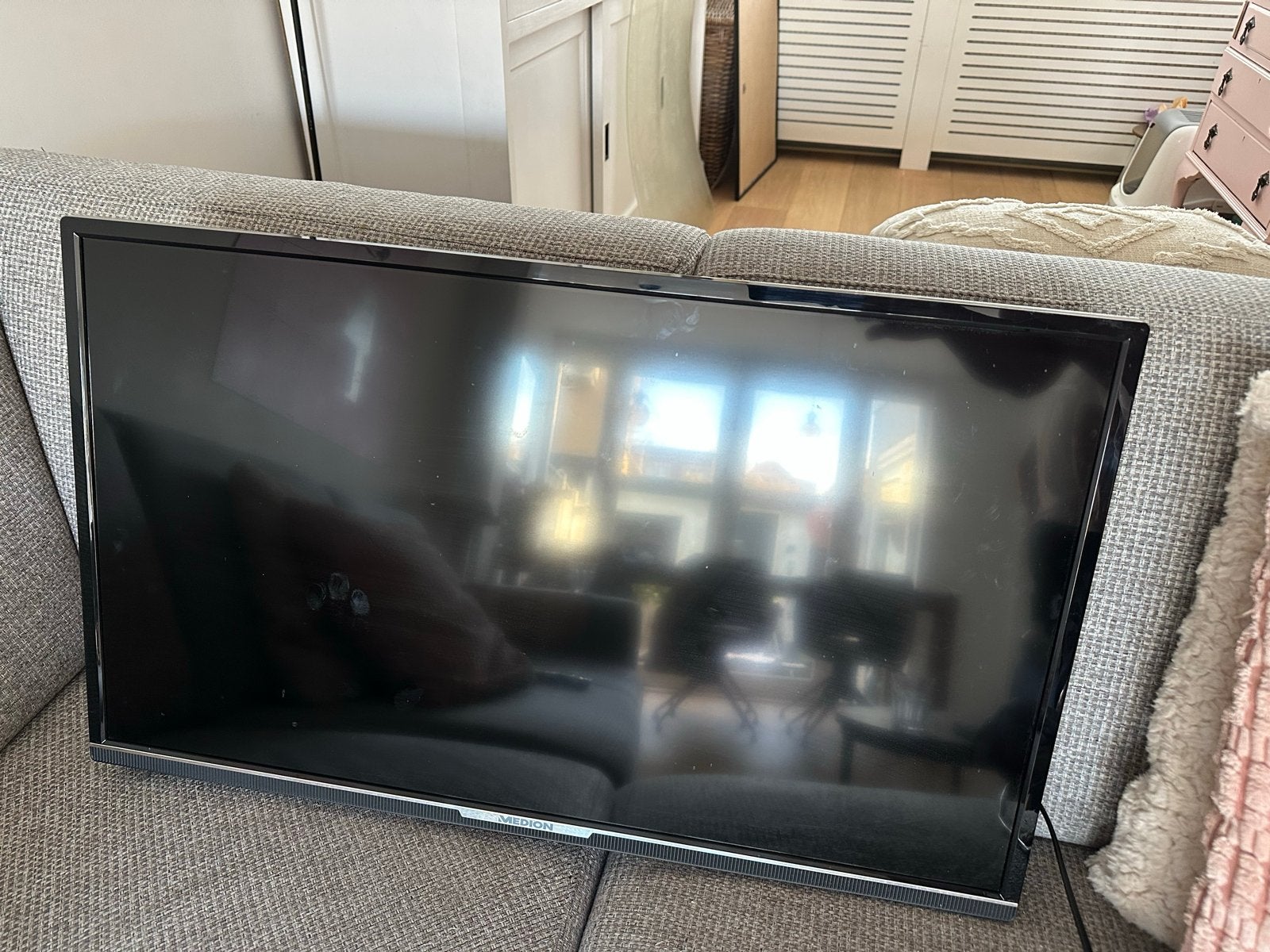 Medion MD30100 NL 80 cm (32") LCD-TV met afstandsbediening, Ophalen, Gebruikt, 50 Hz, Smart TV