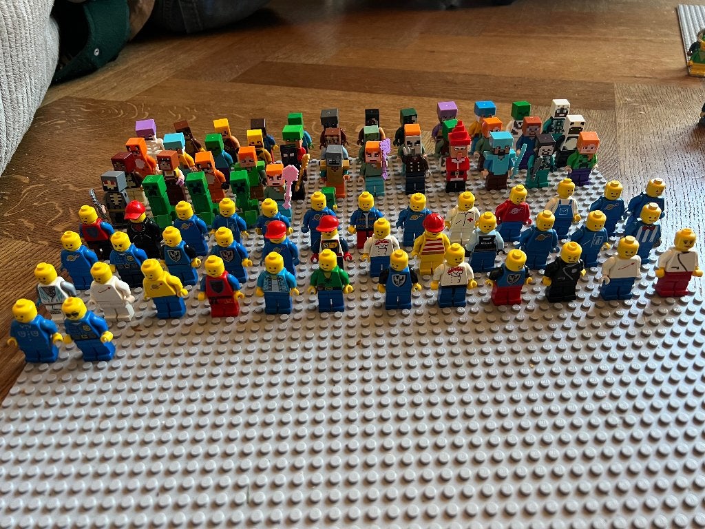Heel veel LEGO minifigs, Ophalen of Verzenden, Gebruikt, Minifiguur, Lego