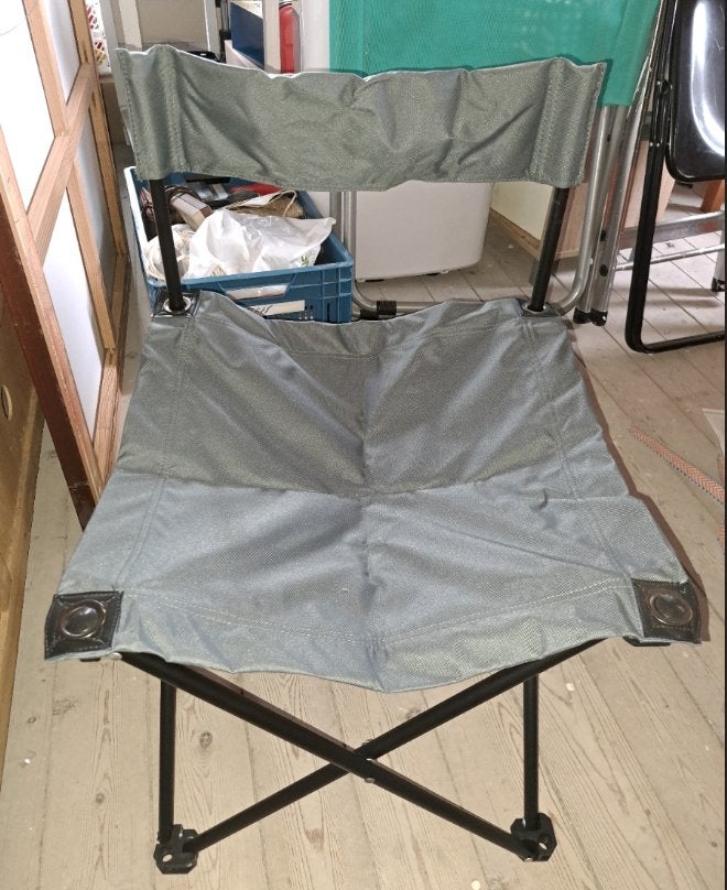 Opvouwbare campingstoel, Ophalen, Zo goed als nieuw, Campingstoel