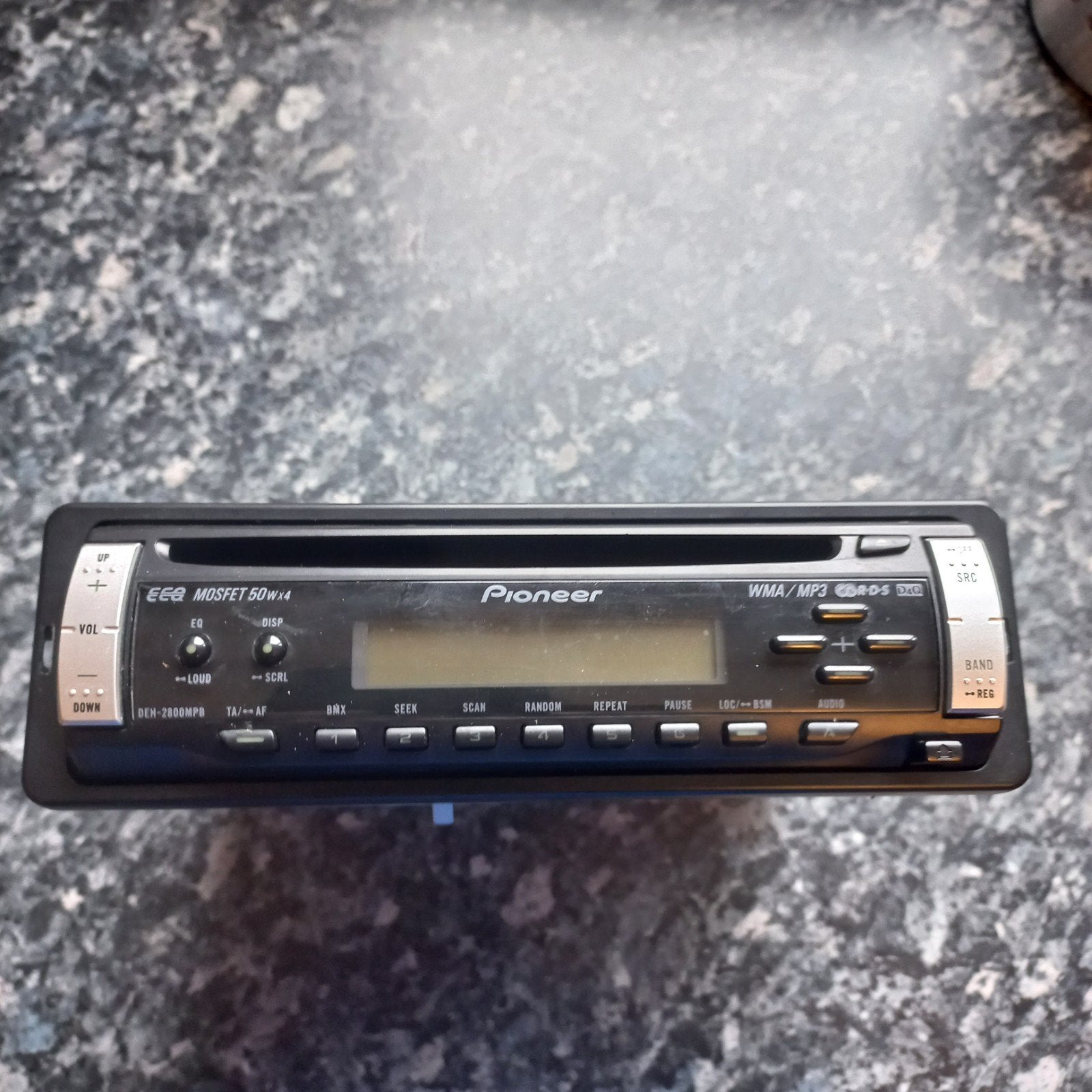 Pioneer DEH-2800MPB Autoradio/CD met MP3/WMA, Auto diversen, Autoradio's, Ophalen of Verzenden, Gebruikt