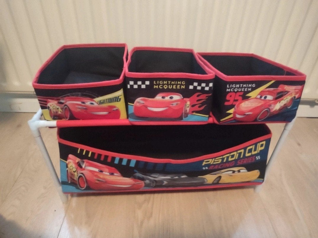 Disney Cars Opbergbox voor Kinderkamer, Ophalen of Verzenden