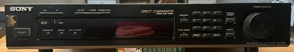 Sony FM/AM Tuner ST-S370, Ophalen of Verzenden, Gebruikt, Analoog
