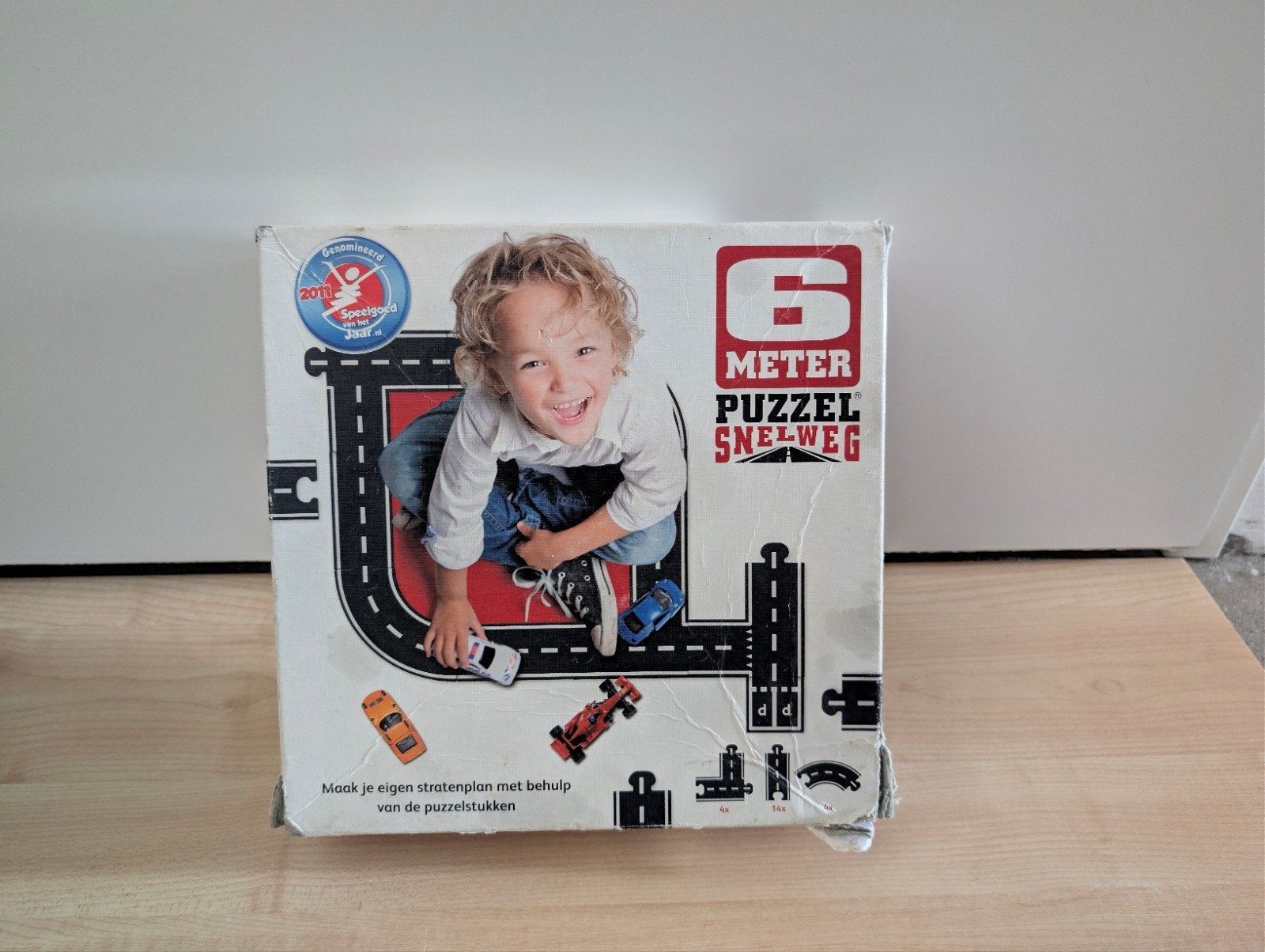 6 Meter Puzzel Snelweg - Bouw je eigen stratenplan, Ophalen of Verzenden, Gebruikt