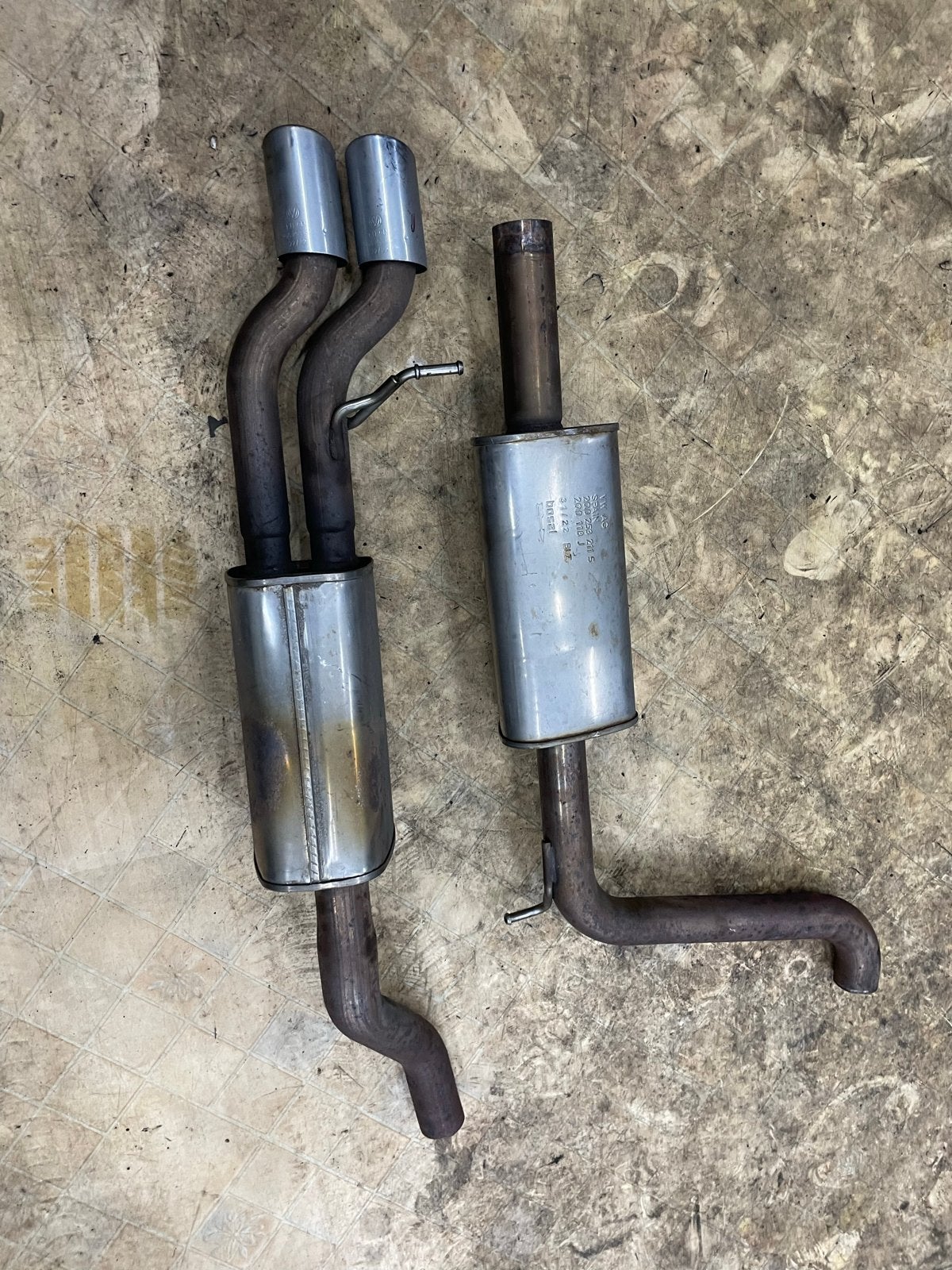 Originele Volkswagen Polo GTI 2G/AW uitlaat, Ophalen, Gebruikt, Volkswagen