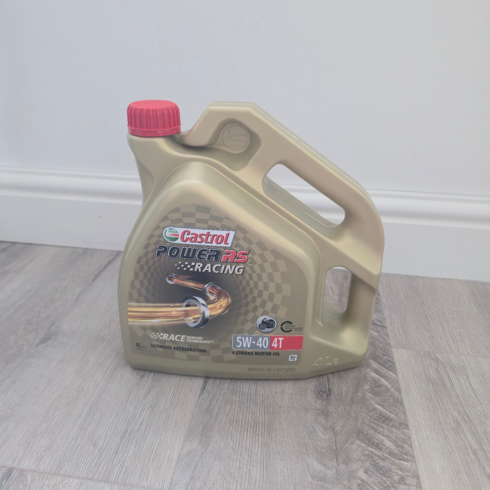Castrol Power RS Racing 5W-40 4T Motorolie 4 Liter Nieuw, Ophalen of Verzenden
