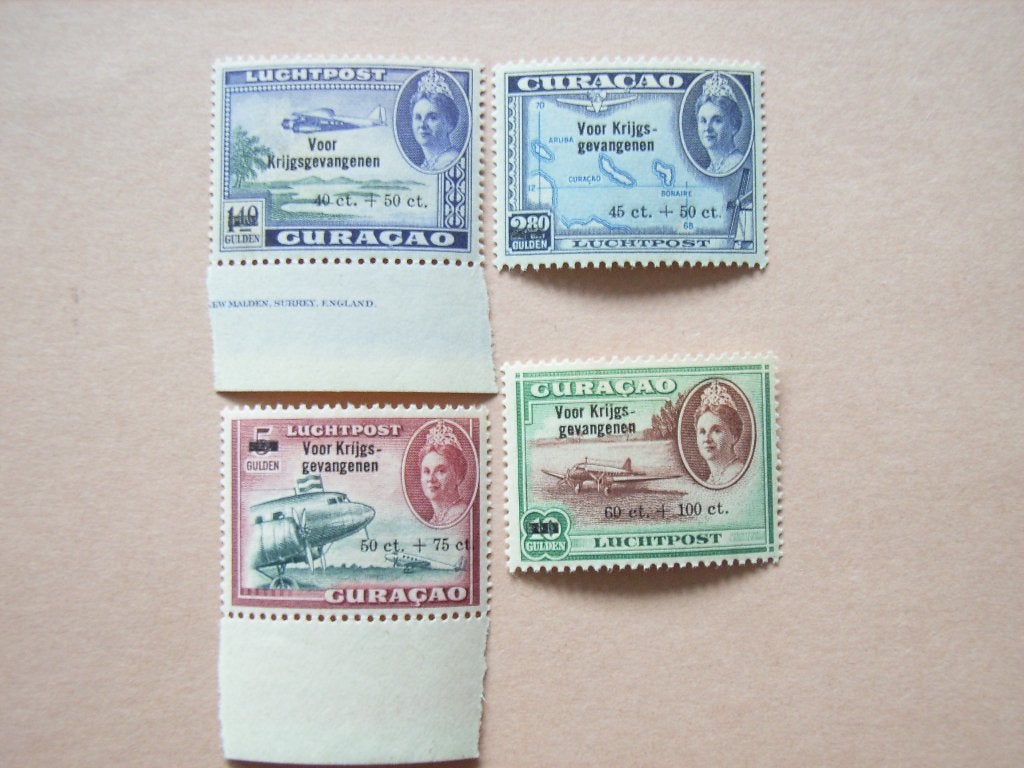 BL   Curacao LP41-LP44 Pf, Ophalen of Verzenden, Postfris