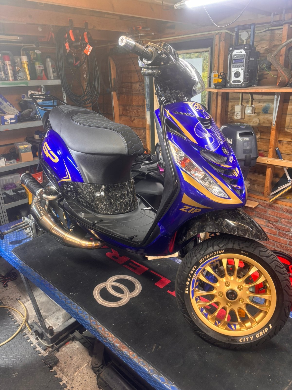 Zip 125cc a1, Fietsen en Brommers, Brommeronderdelen | Scooters, Ophalen of Verzenden, Zo goed als nieuw, Piaggio