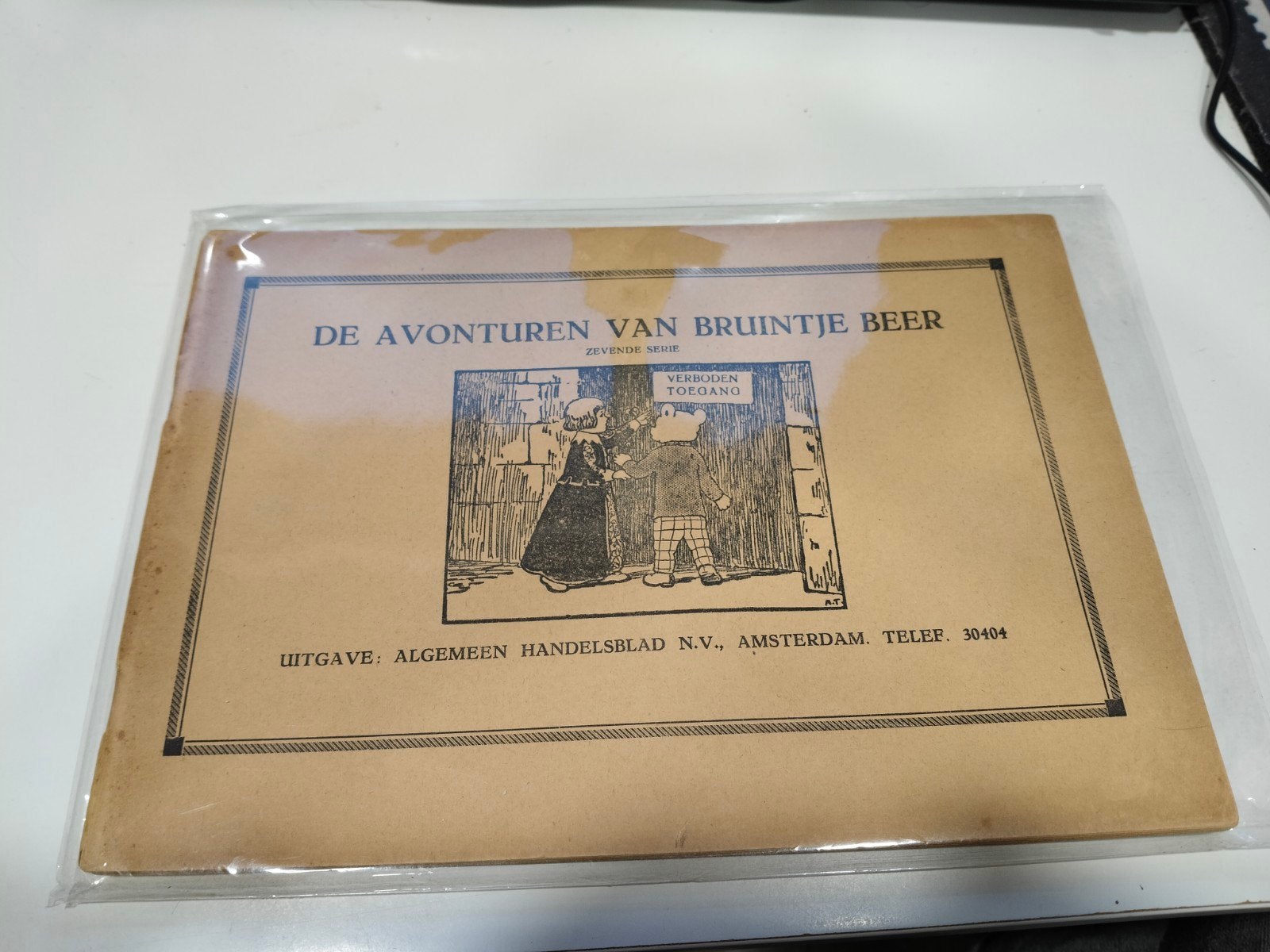 De avonturen van Bruintje Beer zevende serie, Eén stripboek, Verzenden, Gelezen