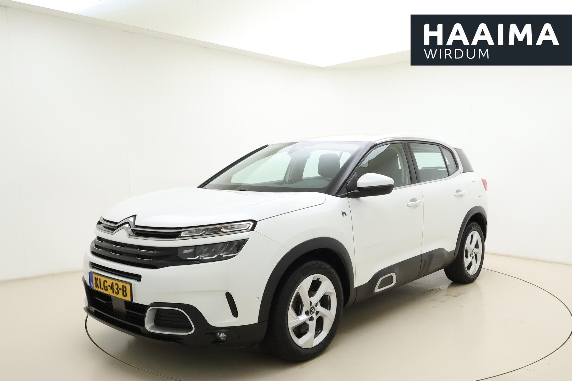 Citroen C5 Aircross 1.6 Plug-in Hybrid 225 Feel | Navigatie, 4 cilinders, C5 Aircross, Leder en Stof, Wit