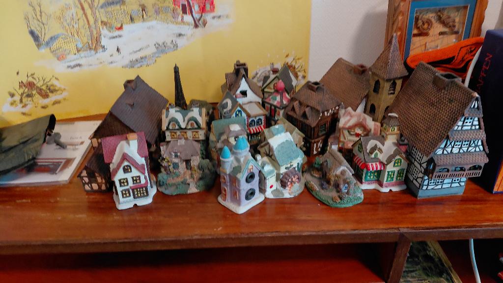 kerstdorp, Diversen, Kerst, Ophalen, Gebruikt
