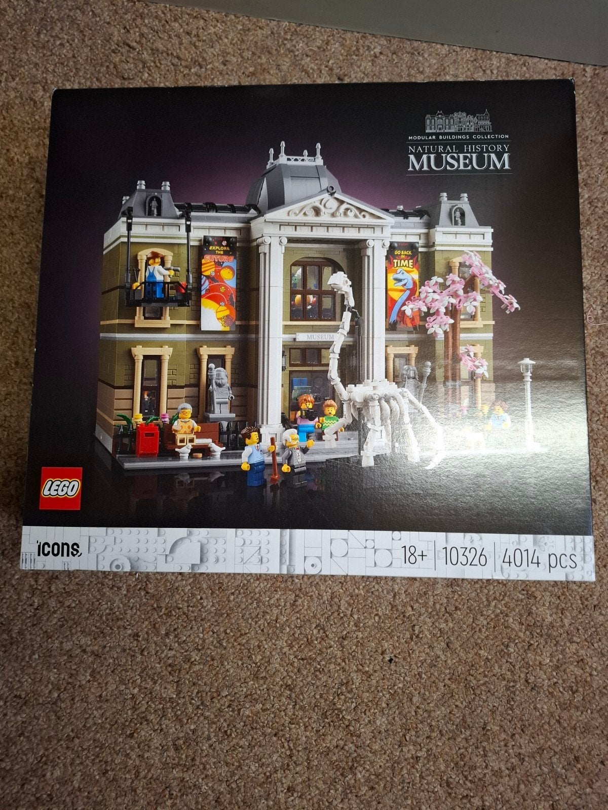 LEGO Icons 10326 Natuurhistorisch Museum - Nieuw, Ophalen, Nieuw, Overige merken