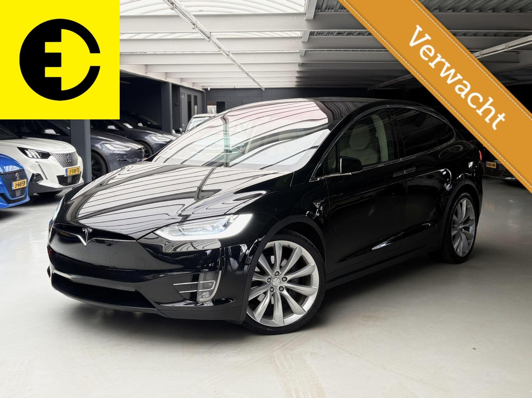 Tesla Model X 100D | SOH 87,2% | Trekhaak | Luchtvering, Auto's, Model X, Gebruikt, 2433 kg, 137 €/maand