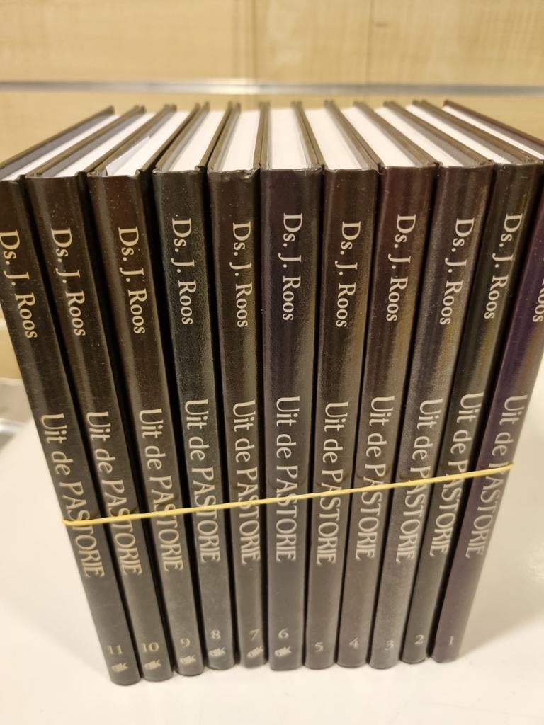 Ds. J. Roos. Uit de Pastorie. 11 delen., Boeken, Ophalen of Verzenden, Gelezen, Christendom | Protestants
