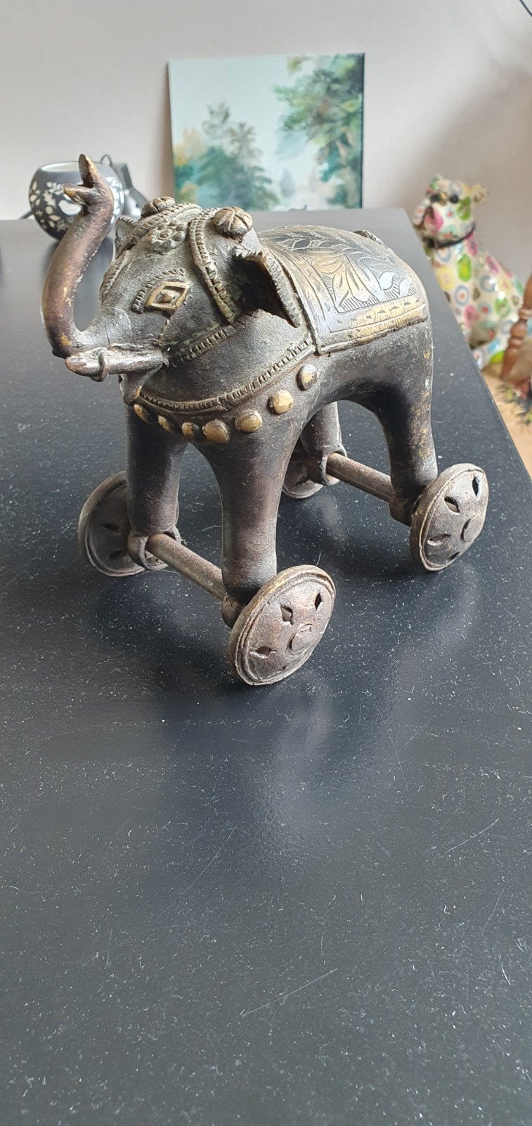 Antieke Olifant, Ophalen of Verzenden, Gebruikt, Dier