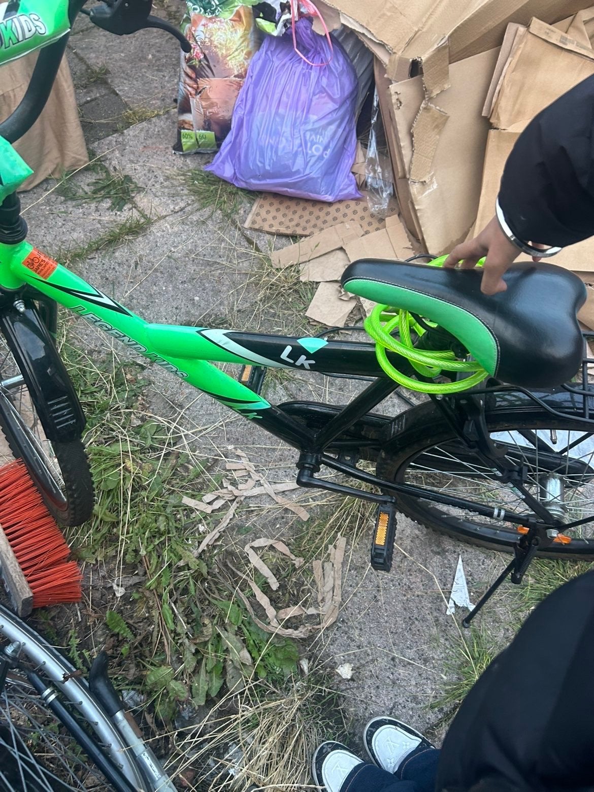 BMX Kinderfiets - Groen - Perfect voor je kind!, Fietsen en Brommers, Fietsen | Kinderfietsjes, Ophalen, Gebruikt, 20 inch of meer