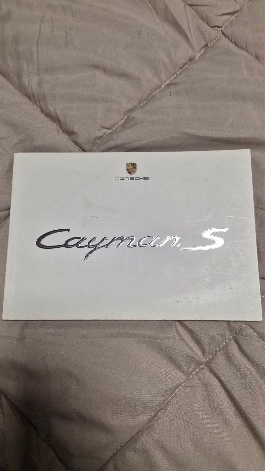 Porsche Cayman S (987c) Verkoopbrochure 2005, Ophalen of Verzenden
