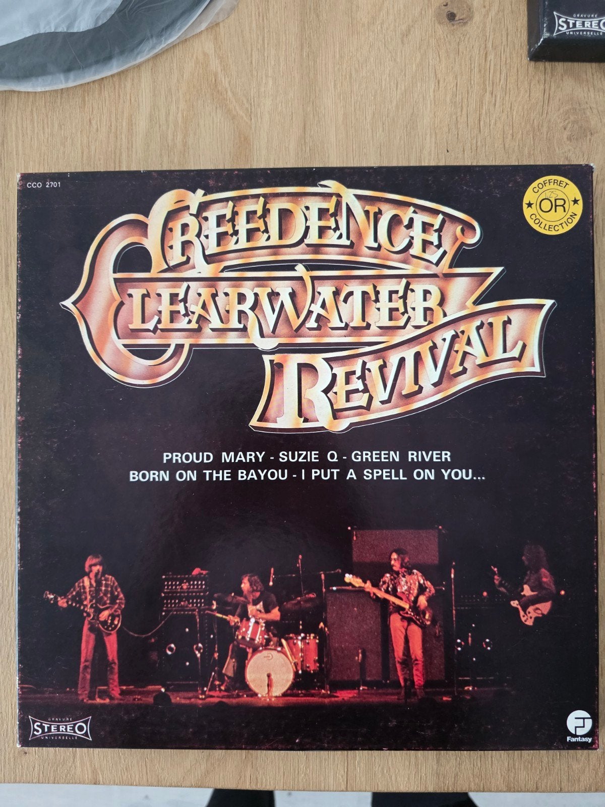 Creedence Clearwater Revival - Coffret Or Collection (3xLP), Rock, Ophalen of Verzenden, Zo goed als nieuw, 12 inch