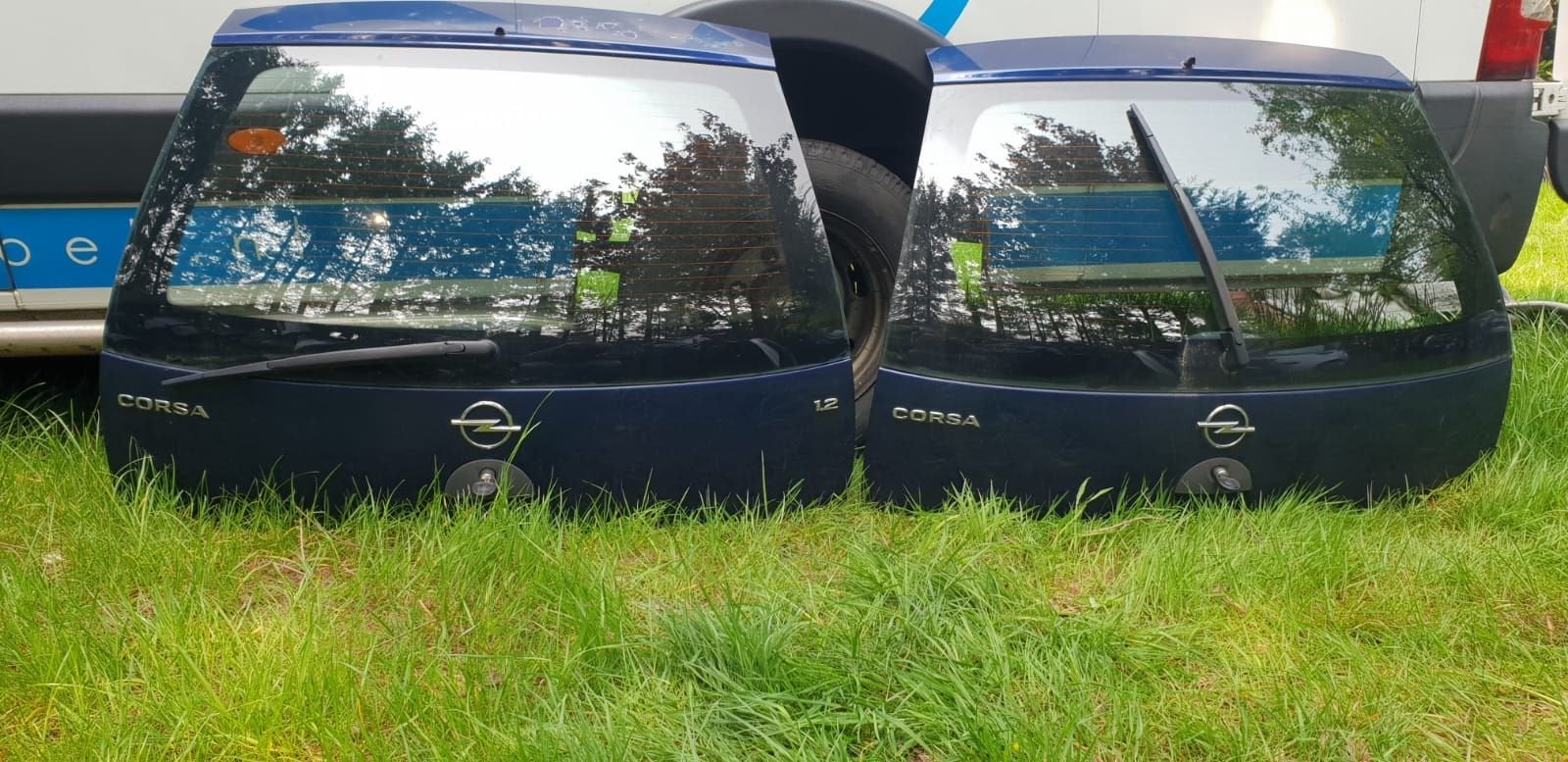 OPEL CORSA C ACHTERKLEP  code z21b, Gebruikt, -, Ophalen of Verzenden, Achter