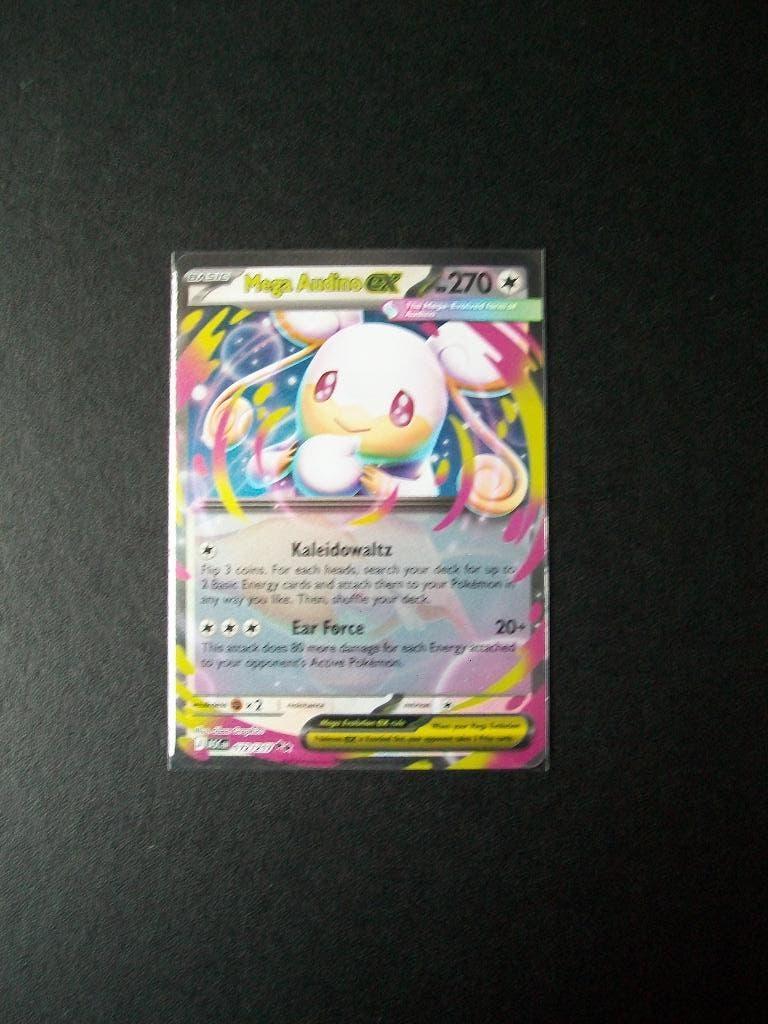 2295. Nieuwe Pokemon Kaart Mega AUDINO EX HP 270 (172/217), Verzenden, Nieuw, Losse kaart, Foil