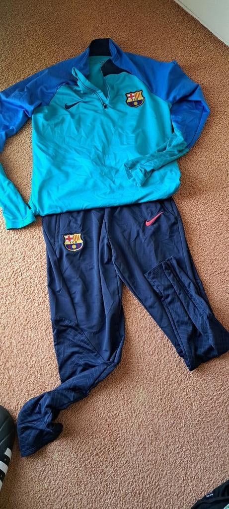 Nike FC Barcelona Trainingspak, Blauw, Nike, Overige maten, Ophalen of Verzenden