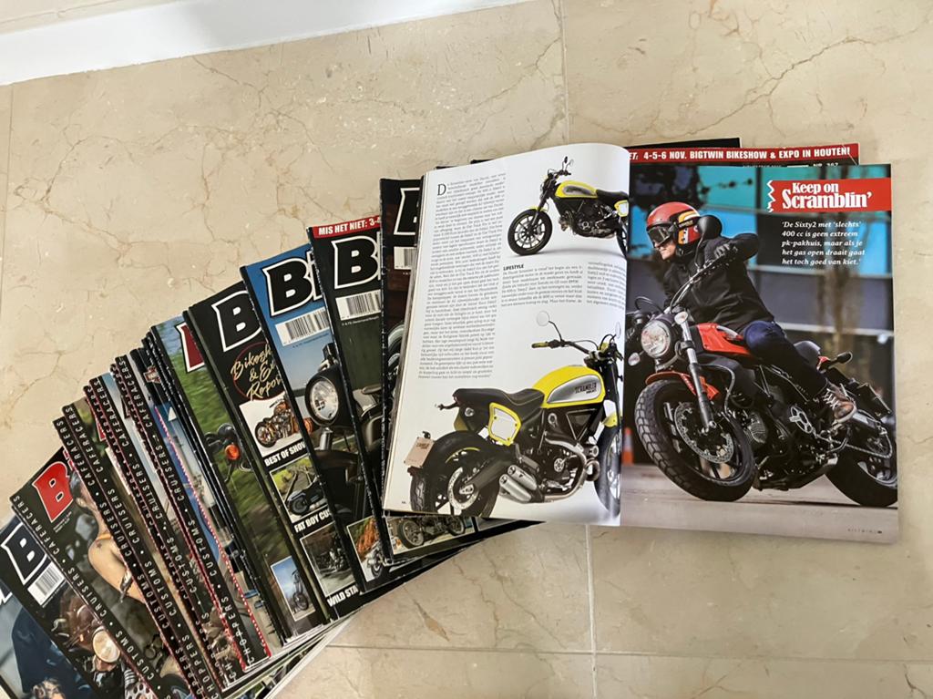 29 x BigTwin motormagazines, Boeken, Ophalen of Verzenden, Gelezen