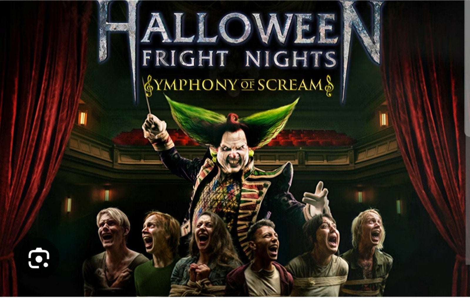2 kaartjes voor walibi fright night zondag 18 oktober, Twee personen, Ticket of Toegangskaart
