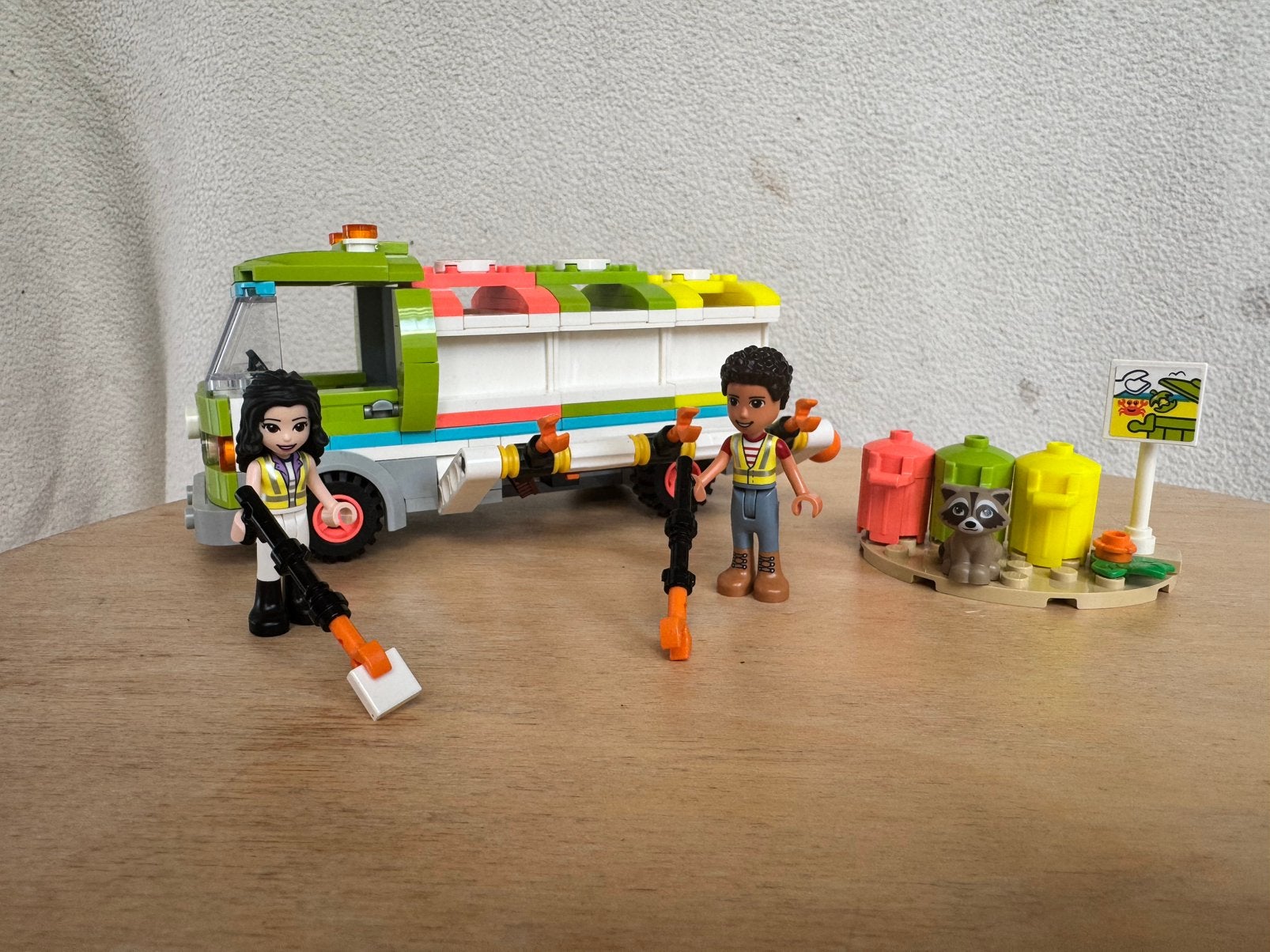 Lego friends recycle vrachtwagen 41712, Gebruikt, Lego, Compleet, Friends