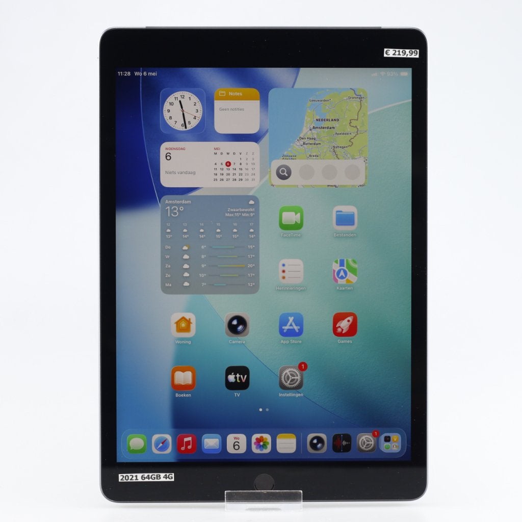 iPad 2021 9th Gen 64GB WiFi/4G, Computers en Software, Apple iPads, Apple, Zo goed als nieuw, Support@apple.com, One Apple Park Way
Cupertino, CA 95014
United States
