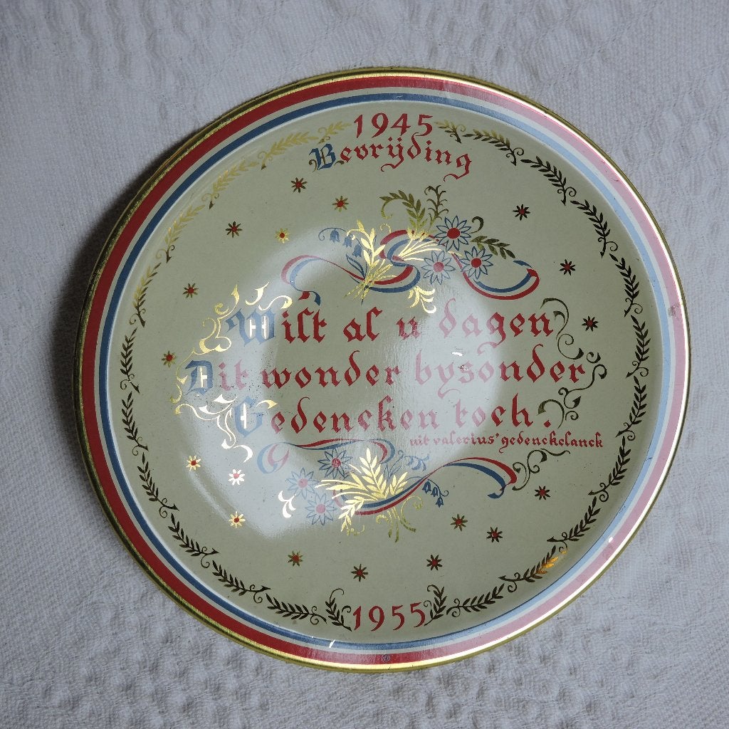 Bevrijdingsbord gedenkbord 10 jarige bevrijding 1945-1955, Antiek en Kunst, Ophalen of Verzenden
