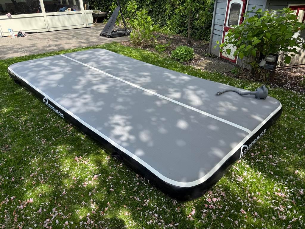 Airtrack 12springs 400x200x20 - Zo goed als nieuw, Ophalen, Zo goed als nieuw